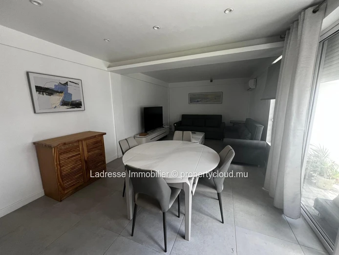 Apartment for rent in Pointe aux Canonniers
