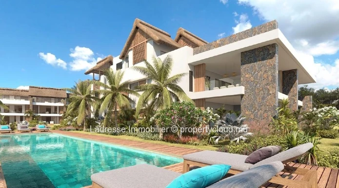 Appartement pied dans l'eau à vendre à Tamarin