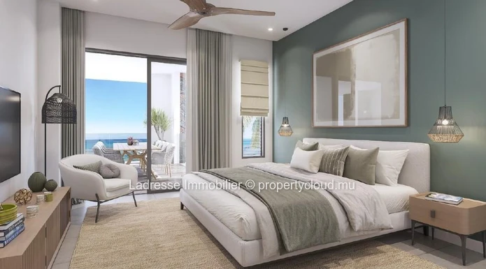 Appartement pied dans l'eau à vendre à Tamarin