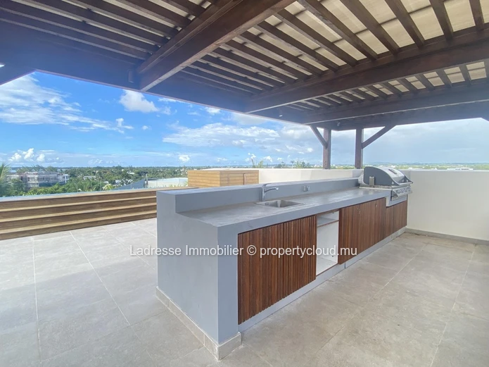 Penthouse à louer à Pointe aux Canonniers