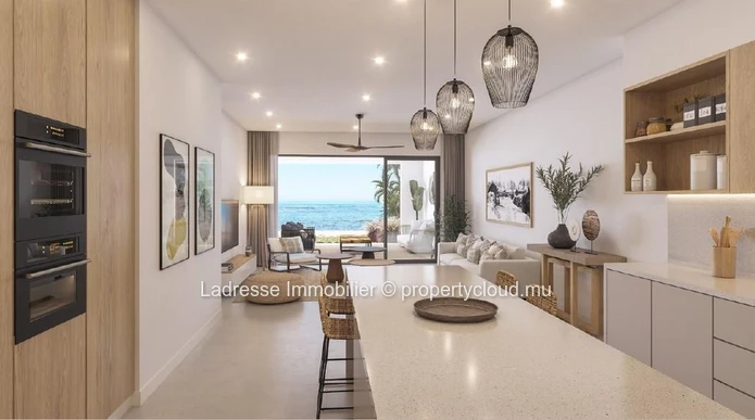 Appartement pied dans l'eau à vendre à Tamarin