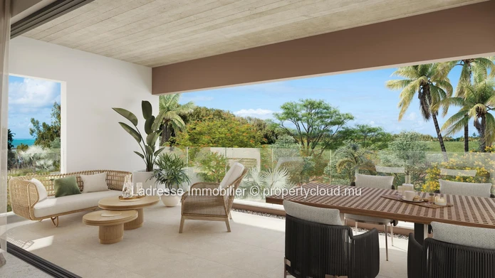 Penthouse vue mer à vendre à Azuri Roches Noires